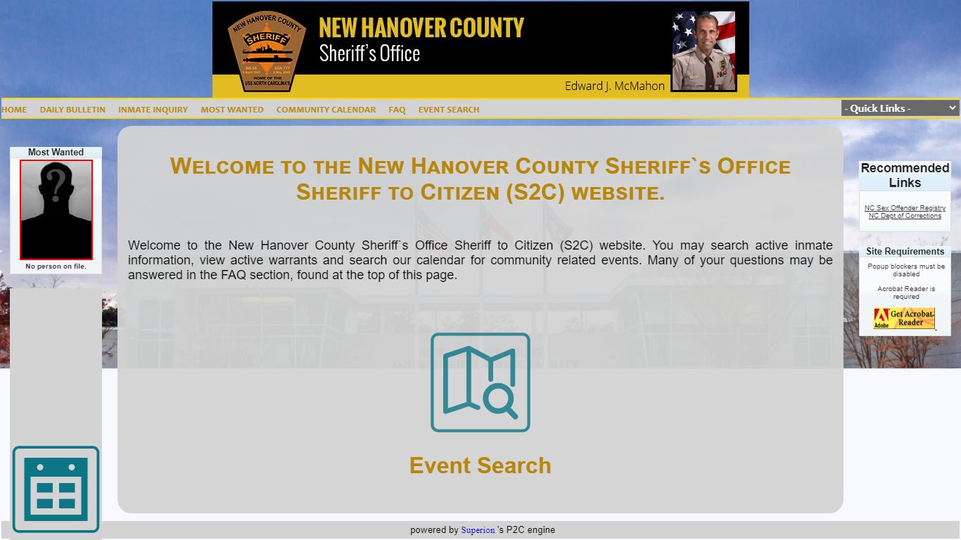 New Hanover Sheriff's Office P2C